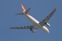 B-6118 @ EBBR - Flight HU492 is taking off from RWY 07R - by Daniel Vanderauwera