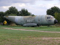 MM583 - Aeritalia G222-TCM MM538/RS-07 Italian Air Force fuselage stored near playgrounds Irrland near Twisteden Germany