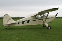 G-BSWF @ FISHBURN - Piper PA-16(Mod) Clipper at Fishburn Airfield, UK in 2007. - by Malcolm Clarke