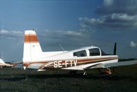 SE-FTV @ BQH - AA-5 Traveller seen at Biggin Hill in May 1974. - by Peter Nicholson