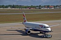 G-EUUO @ EDDT - Being pushed back for leaving TXL - by Holger Zengler