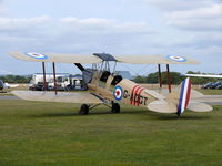 G-ADGT @ EGKH - De Havilland dH-82A Tiger Moth G-ADGT Tiger Club