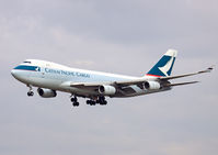 B-HUH @ EGCC - Cathay Pacific Cargo - by vickersfour