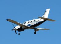 N6074J @ SHV - Landing on 23 at Shreveport Regional. - by paulp