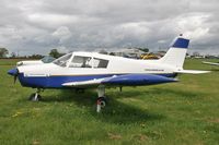G-BDWY @ EGNG - Piper PA-28-140 Cherokee E at Bagby Airfield in 2007. - by Malcolm Clarke
