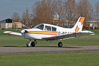 G-BGAX @ EGBR - Piper PA-28-140 Cherokee F at Breighton Airfield in 2009. - by Malcolm Clarke
