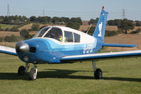 G-LFSI @ X5FB - Piper PA-28-140 Cherokee C at Fishburn Airfield in 2009. - by Malcolm Clarke