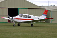 G-EJRS @ FISHBURN - Piper PA-28-161 Cadet at Fishburn Airfield in 2009. - by Malcolm Clarke