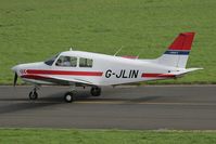 G-JLIN @ EGNV - Piper PA-28-161 Cadet at Durham Tees Valley in 2006. - by Malcolm Clarke