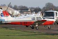 G-BXJJ @ EGTC - Piper PA-28-161 Cadet at Cranfield in 2005. - by Malcolm Clarke
