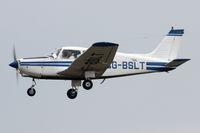 G-BSLT @ EGNT - Piper PA-28-161 at Newcastle Airport, UK in 2009. - by Malcolm Clarke