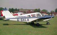 G-GALA @ EGTC - Piper PA-28-180 Cherokee E at the PFA Rally, Cranfield in 1994. - by Malcolm Clarke