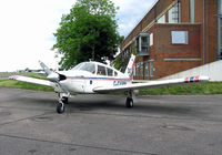 G-GYMM @ EGTC - Piper PA-28R-200 Cherokee Arrow B at Cranfield Airport in 2004. Previously G-AYWW. - by Malcolm Clarke