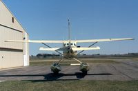 N206JW @ ANE - Cessna TU206G Turbo Stationair 6 on amphibious floats at Anoka County Airport, Blaine MN - by Ingo Warnecke