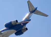 N923ME @ KLAX - Midwest Express Boeing 717-200, N923ME 25R departure KLAX. - by Mark Kalfas