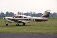 G-BRRJ @ EGTC - Piper PA-28RT-201T Turbo Cherokee Arrow IV at Cranfield in 1996. - by Malcolm Clarke
