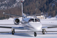 CS-DHB @ LSZS - Netjets Cessna 550B Citation Bravo - by Thomas Ramgraber-VAP