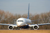 EI-EKK @ EGCC - Latest Boeing 737-8AS/WL for Ryanair - by Chris Hall