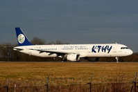 TC-KTD @ EGCC - KTHY - Turkish Cyprus Airlines - by Chris Hall