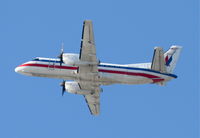 N901AE @ KLAX - American Eagle SAAB 340B, N901AE 25R departure KLAX. - by Mark Kalfas