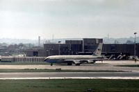 58-6971 @ LHR - VC-137B of 86th Military Airlift Wing at Andrews AFB visiting Heathrow in May 1977. - by Peter Nicholson
