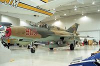 N317DM - Mikoyan i Gurevich MiG-21UM MONGOL at the Polar Aviation Museum, Blaine MN - by Ingo Warnecke
