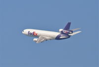 N396FE @ KLAX - FedEx Mcdonnell Douglas MD-10-10F, N396FE 25L departure KLAX. - by Mark Kalfas