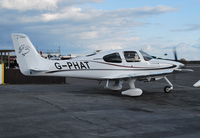 G-PHAT @ EGTF - Cirrus SR20 at Fairoaks. Ex N714TS - by moxy