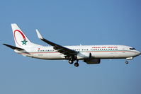 CN-ROS @ EGLL - Royal Air Maroc B737 - 800 Series arriving at Heathrow - by Terry Fletcher