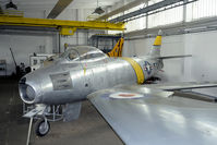 JB-112 @ WERNIGEROD - Former Luftwaffe CL-13B Sabre 6 JB-112 in fake USAF colors. Seen in the Wernigerode museum. - by Joop de Groot