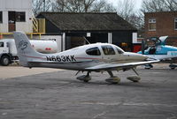 N663KK @ EGTF - Cirrus SR22 - by moxy