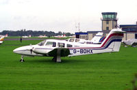 G-BOHX @ EGTK - Piper PA-44-180 Seminole at Oxford Airport, UK in 1995. - by Malcolm Clarke
