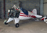 G-BRJN @ EGCJ - Pitts S-1C Special at Sherburn-in-Elmet in 2004. Seen during Sherburn's Veterans & Vintage Day. - by Malcolm Clarke