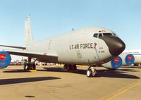 59-1444 @ EGVA - KC-135R Stratotanker Spirit of Rickenbacker of the 166th Air Refueling Squadron/121st Air Refuelling Wing of the Ohio ANG on display at the 1995 Intnl Air Tattoo at RAF Fairford. - by Peter Nicholson