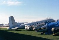 N100BF @ KOSH - Douglas C-117 at the Basler Co apron of Wittman regional airport, Oshkosh WI - by Ingo Warnecke