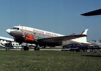 N400BF @ KOSH - Douglas DC-3 at the Basler Co apron of Wittman regional airport, Oshkosh WI