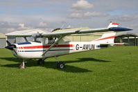 G-AWUN @ FISHBURN - Reims F150H at Fishburn Airfield, UK in 2008. - by Malcolm Clarke