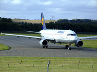 D-AIQL @ EGPH - Lufthansa A320 Arrives at EDI From Frankfurt - by Mike stanners