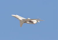 N950QS @ KLAX - Net Jets Citation X, N950QS 25L departure KLAX - bird strike. - by Mark Kalfas