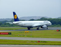 D-AISN @ EGPH - Lufthansa A321 Waiting to enter runway 06 at EDI - by Mike stanners