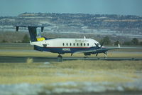 N208GL @ KBIL - Great Lakes Air Beech 1900 - by cliffpov