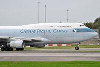 B-HOZ @ EGCC - Cathay Pacific - by Artur Bado?