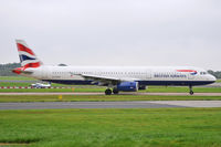 G-EUXK @ EGCC - British Airways - by Artur Bado?
