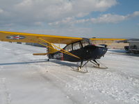 N84539 @ 07N - Aeronca with skis