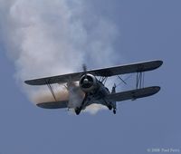 N30136 @ LFI - Falling back through the smoke - by Paul Perry