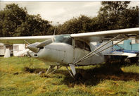 G-BKGC @ EGSP - Looking a bit sad for itself in 1985 at Sibson - by Andy Parsons