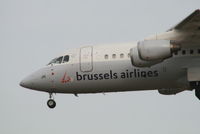 OO-DJR @ EBBR - Arrival of flight SN3192 to RWY 25L  -  now with Star Alliance - by Daniel Vanderauwera