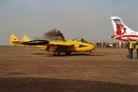 G-GONE @ EGFH - Gower Jets's Venom cartridge start. Note also Air Wales's newly delivered G-BVJP, re-registered G-TAWE on 17 March 2003. - by Roger Winser