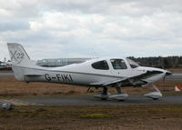 G-FIKI @ EGLK - JUST ABOUT TO ENTER RWY 25 - by BIKE PILOT