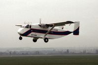 G-OVAN @ EGSP - Short SC-7 Skyvan 3-100. Operated by The Peterborough Parachute Centre at Peterborough Sibson in 1993.. - by Malcolm Clarke